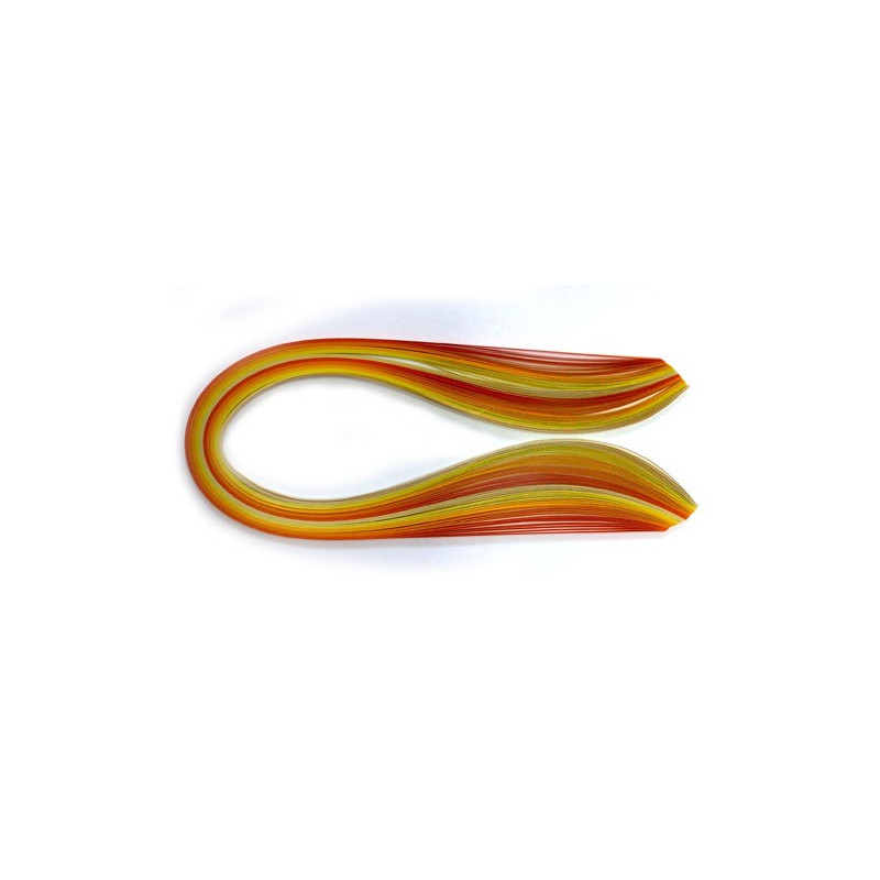 Quilling strips, shades of yellow 3, 5, 10 mm - szal art - sklep plast