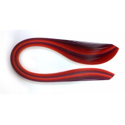 Quilling strips, shades of 3, 5, 10 mm red - szal art - sklep plastycz