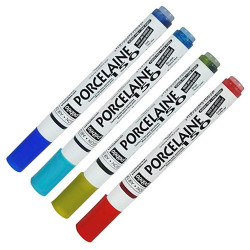Pebeo porcelaine 150 markers for porcelain 1.2mm- szal art - sklep pla