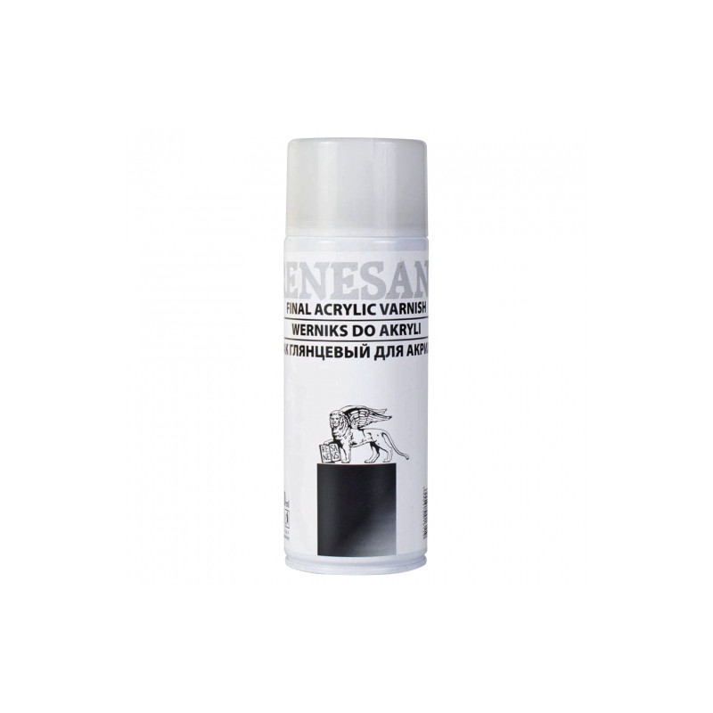 Renesans werniks końcowy akrylowy 400ml - sklep plastyczny - szał dla