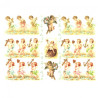 Papier ryżowy do decoupage angels A4 ITD R077