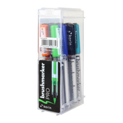 Karin brushmarker pro zestaw 12 markerów basic - sklep plastyczny - sz