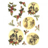 Rice decoupage paper winter snow A4 ITD R177
