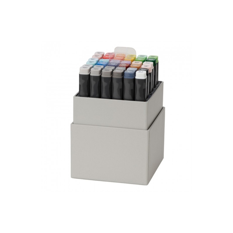 Kuretake kurecolor twin ws zestaw 36 markerów dwustronnych- sklep plas