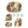 Papier ryżowy do decoupage boże narodzenie stajenka A4 ITD R270 - Skle