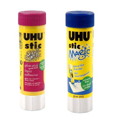 UHU magic stick kolorowy klej w sztyfcie 8,2g - sklep plastyczny - sza