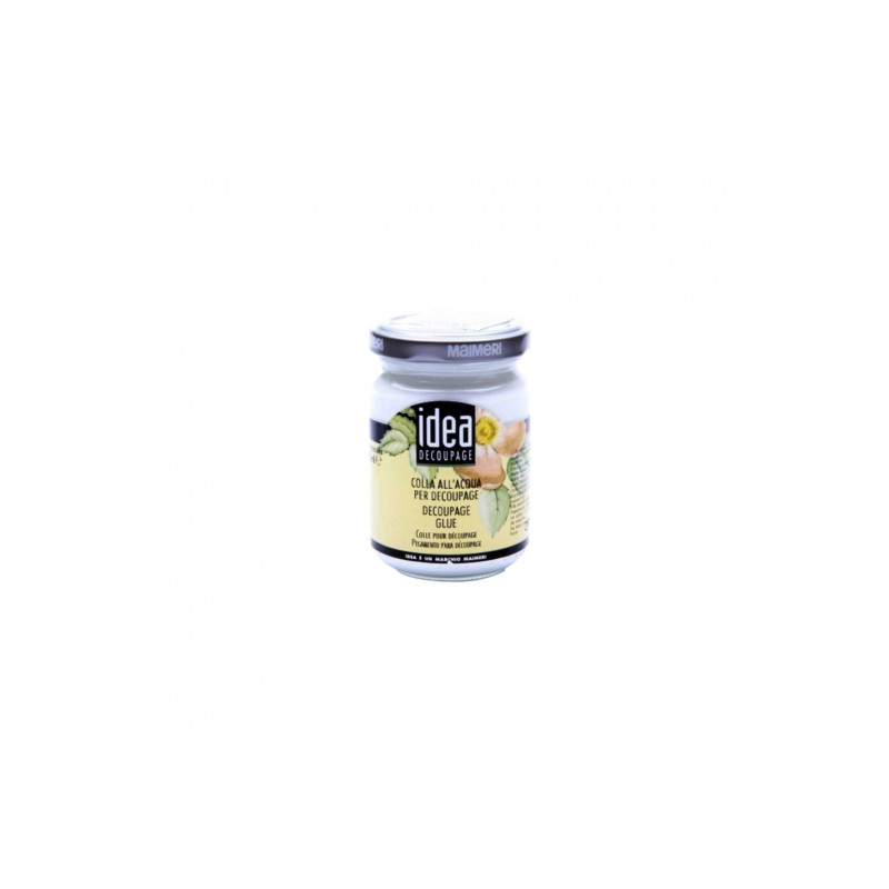 Decoupage water-based adhesive for cutouts and fabrics 125ml Maimer -