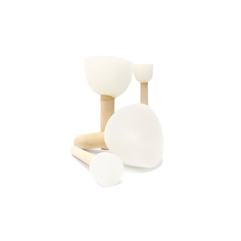 Round sponge brush for melting - szal art - sklep plastyczny