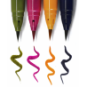 Kuretake clean color real brush deep colors set of 4 markers - szal ar