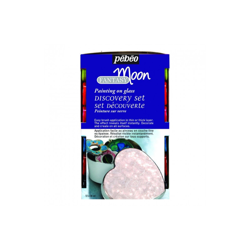 Pebeo fantasy moon 12x20ml - sklep plastyczny - szał dla plastyków
