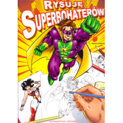 I draw superheroes - Thierry Beaudenon - szal art - sklep plastyczny