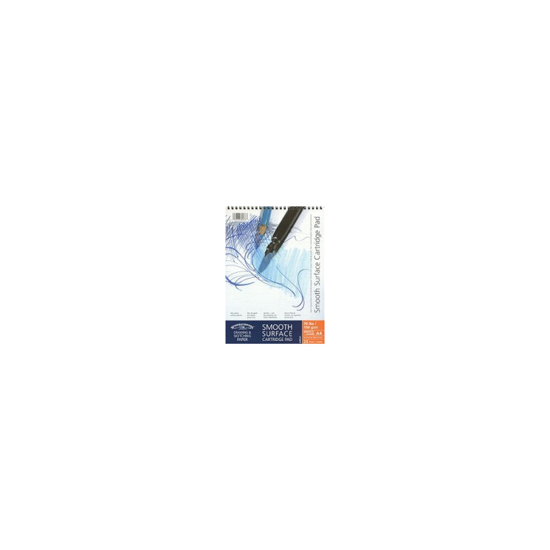 Blok Winsor&Newton smooth surface cartridge pad spirala 25ark 150g - s