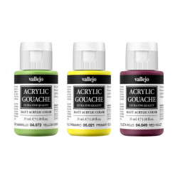 Vallejo acrylicos gwasze akrylowe 35ml - sklep plastyczne - Szał dla P