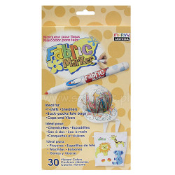 A set of 30 Fabric Marker Marvy markers - szal art - sklep plastyczny