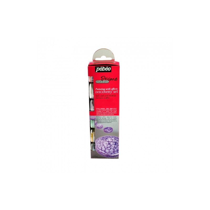 Pebeo fantasy prisme zestaw farb 6x20ml - sklep plastyczny Szał dla Pl