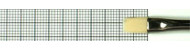 Renaissance synthetic bristle flat brush 1108B series