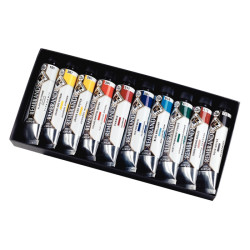Talens rembrandt zestaw farb akrylowych 10x40ml - sklep plastyczny Sza