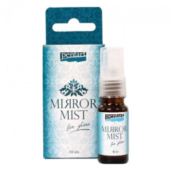 Pentart mirror mist do szkła efekt lustra 10ml - sklep plastyczny - sz