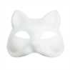 Paper Mache Mask with elastic band Cat - szal art - sklep plastyczny