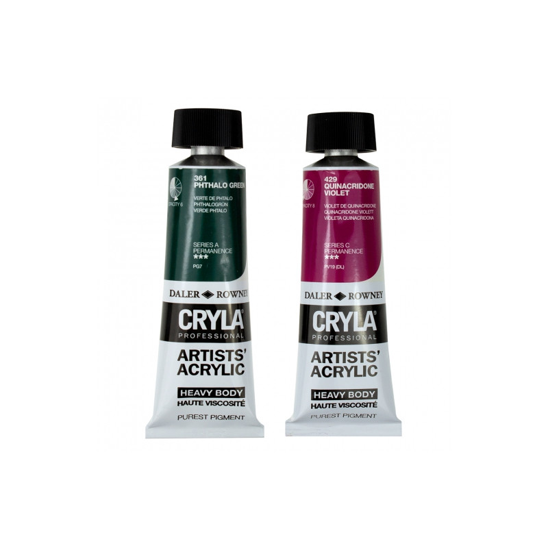 Daler Rowney farby akrylowe cryla 75ml - sklep plastyczny - szał dla p