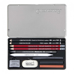 Cretacolor teachers choice sketch set of 11 elements