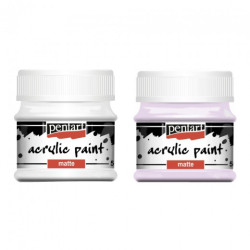 Pentart farba akrylowa matowa 50ml - sklep plastyczny - Szał dla Plast