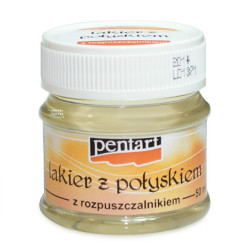 Pentart glossy lacquer with a solvent base 50ml