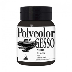 Maimeri gesso polycolor black 500ml