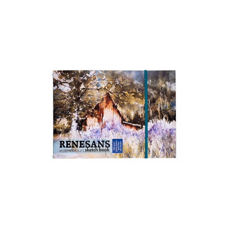 Blok Renesans watercolours sketch book A5 300gr bawełna - sklep plasty