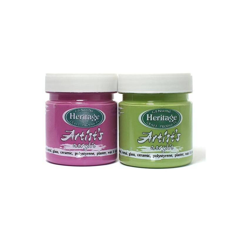 Heritage acrylics 100 ml - sklep plastyczny - szał dla plastyków