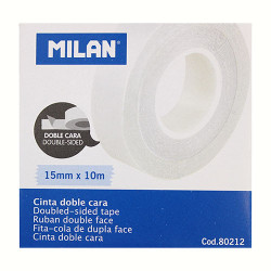 Milan taśma dwustronna 15mm x 10m - sklep plastyczny - szał dla plasty