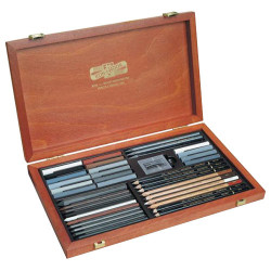 Koh-i-noor gioconda 8895 zestaw kredek w drewnianej kasecie