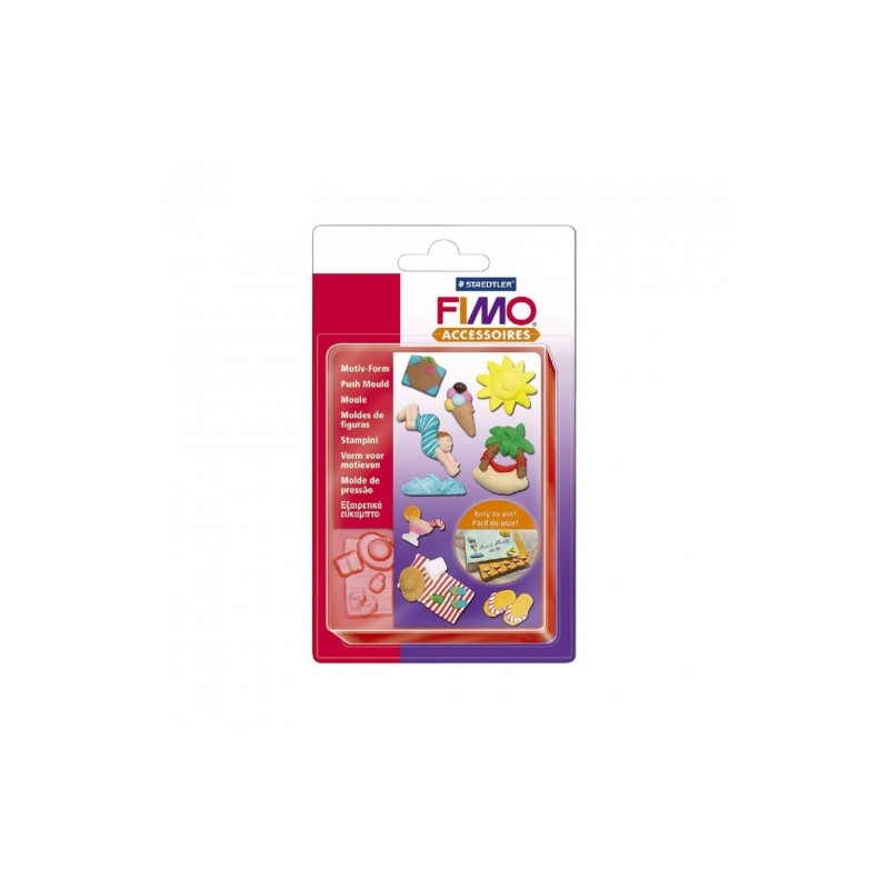 Fimo mini forma 03 wakacje- sklep plastyczny - szał dla plastyków