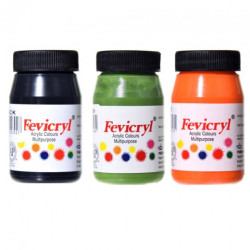 Fevicryl farby do tkanin 50ml - sklep plastyczny Szał dla Plastyków