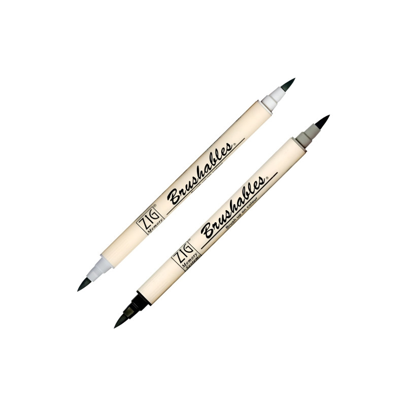 Kuretake zig brushables pen for calligraphy - szal art - sklep plastyc