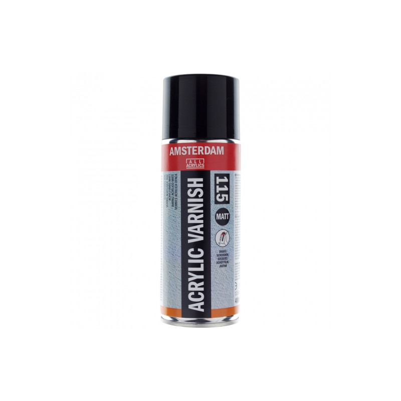 Talens amsterdam werniks matowy nr 115 spray 400ml - sklep plastyczny