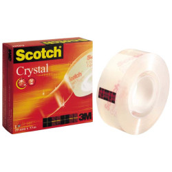 Scotch crystal 600 taśma 19mm x 33m - sklep plastyczny - szał dla plas