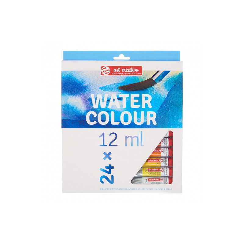 Talens artcreation zestaw farb akwarelowych 24x12ml - sklep plastyczny
