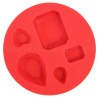 Fimo foremki silikonowe - klejnoty - sklep plastyczny - szał dla plast