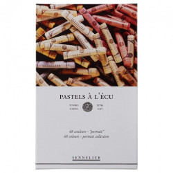 Sennelier portrait dry pastels set 48 colours