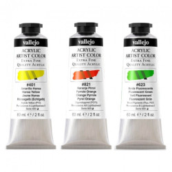 Vallejo acrylic artist color farby akrylowe 60ml - sklep plastyczny -