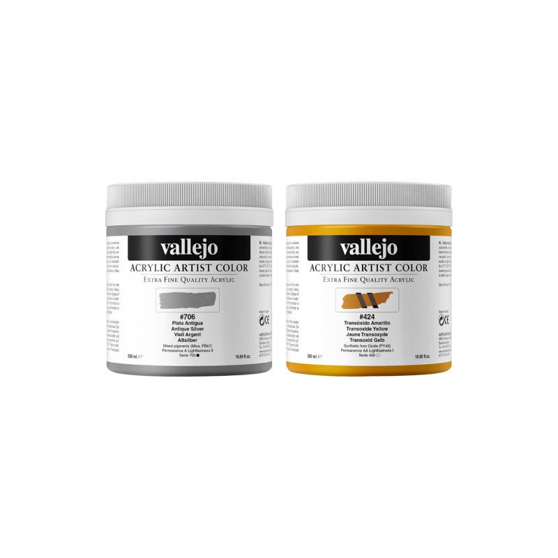 Vallejo acrylic artist color acrylic paint 500ml