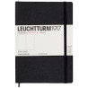 LEUCHTTURM1917 Medium A5 Slim Notebook Black smooth - szal art - sklep