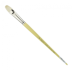 Winsor&Newton pędzle artists hog seria short filbert - sklep plastyczn