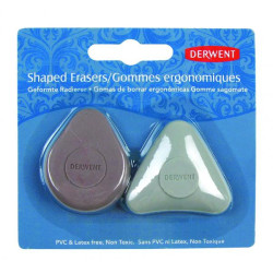 Derwent gumki do mazania dual na blistrze 2 szt - sklep plastyczny - s