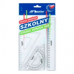 Leniar mały zestaw szkolny 4 elementy - sklep plastyczny - szał dla pl