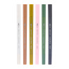 Bruynzeel fineliners brush pen tokyo set of 6 pieces