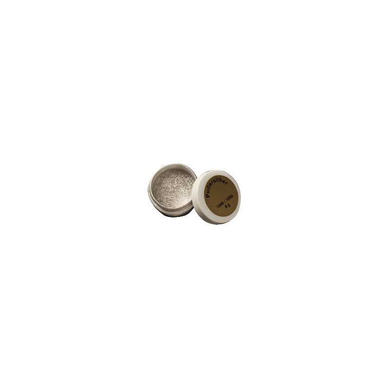 Silver in powder in a pack of 5 grams - szal art - sklep plastyczny