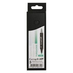 Set of 3 markers Graphit Fresh - sklep plastyczny - szał dla plastyków