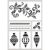 Viva Decor szablon flex 21x14,8 cm - sklep plastyczny - szał dla plast